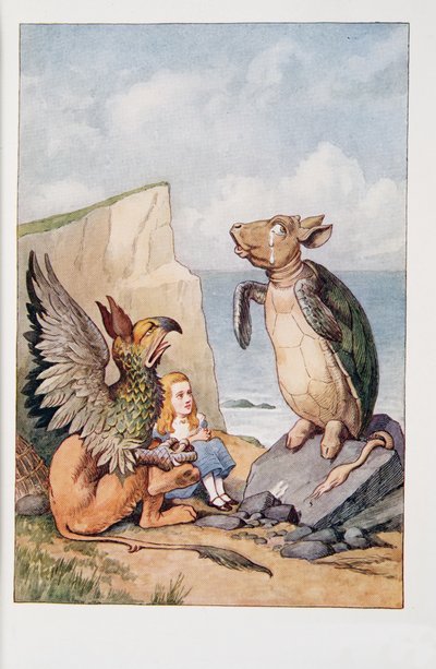 The Mock Turtle and the Gryphon, from Alice